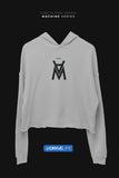 AM MACHINE Training Crop Hoodie
