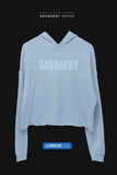 SAVAGERY Crop Training Hoodie