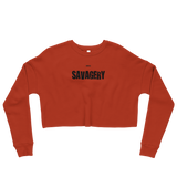 SAVAGERY Dark - DRXVE Crop Sweatshirt