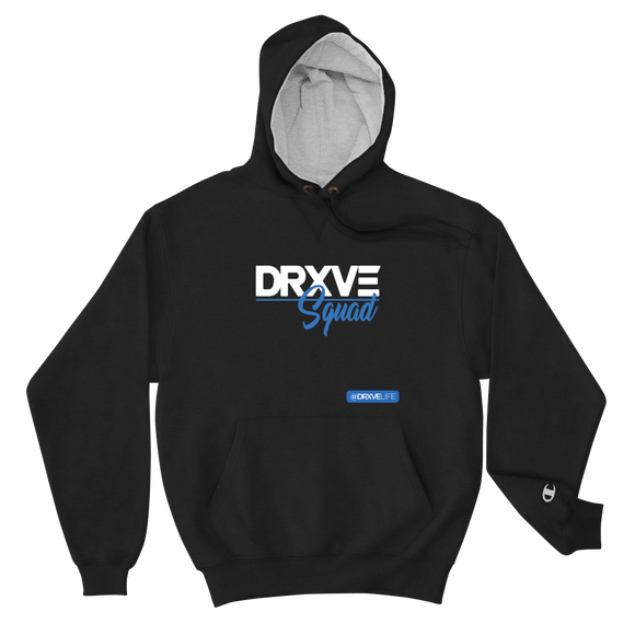 DRXVE SQUAD CHAMP v2 - Premium Champion Hoodie (Grey or Black)