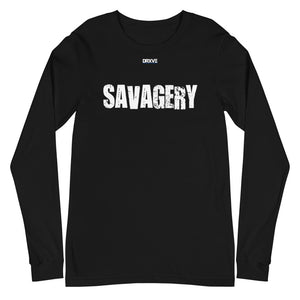 SAVAGERY META LONG - DRXVE Long Sleeve T-Shirt
