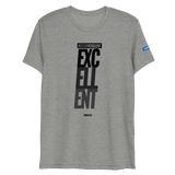 SETTLE FOR EXCELLENT Meta Sport - Triblend Workout Shirt - DRXVE